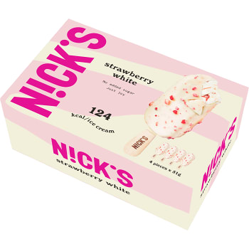 Strawberry white s 4-pack Nick´s