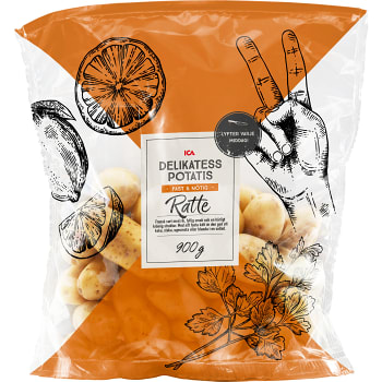 Delikatesspotatis Ratte 900g Klass 1 ICA