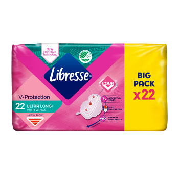 Binda Ultra+ Long Wing 22-p Libresse