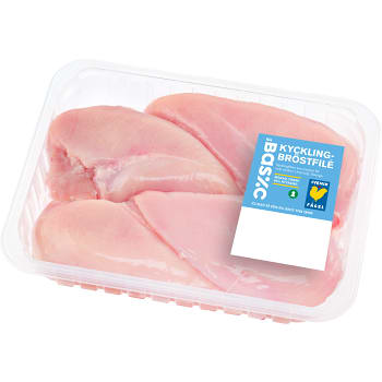 Kycklingbröstfilé mörad 720g ICA Basic