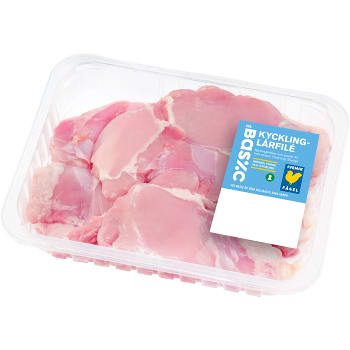 Kycklinglårfilé mörad 720g ICA Basic