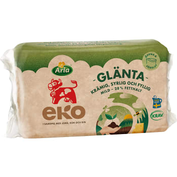 Glänta eko ost ca 500g Arla Ko