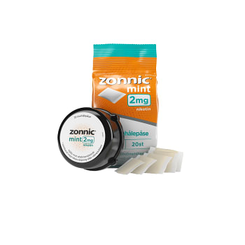 Munhålepulver Mint 2mg 20-p Zonnic