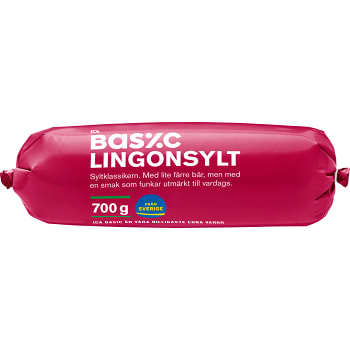 Lingonsylt refill 700g ICA Basic
