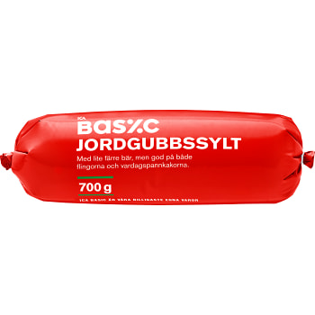 Jordgubbssylt refill 700g ICA Basic