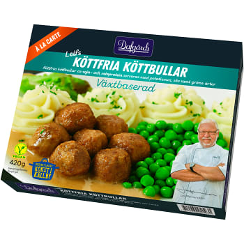 Färdigmat Köttbullar Köttfria med Potatismos 420g Leif Mannerström