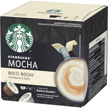 Kaffekapslar White Mocha 6+6p Starbucks