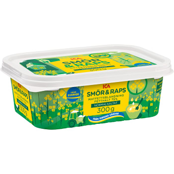 Smör &amp; Raps Normalsaltat 300g ICA