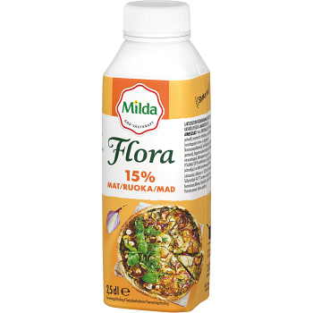 Gräddalternativ Mat 15% Laktosfri 250ml Flora