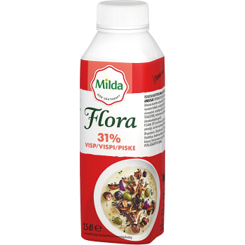 Gräddalternativ Visp 31% 250ml Flora
