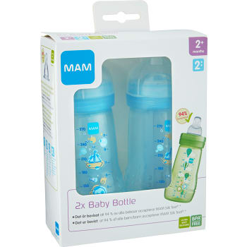 Nappflaska 2m+ 2-p MAM