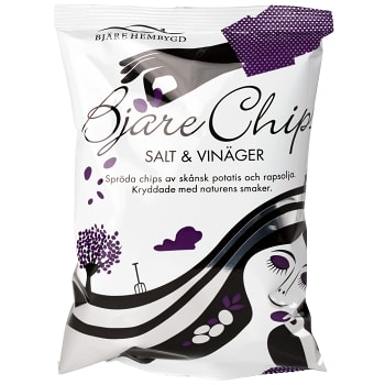Chips Salt & vinäger 200g Bjäre Chips