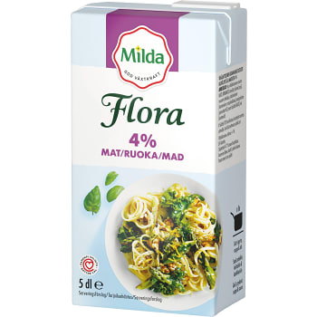 Gräddalternativ Mat 4% Låglaktos 500ml Flora