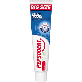 Tandkräm Super fluor 125ml Pepsodent