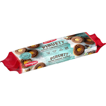 Glutenfri Piruett Salted Caramel 110g Semper