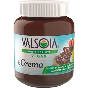Hasselnötskräm Vegansk 400g Valsoia
