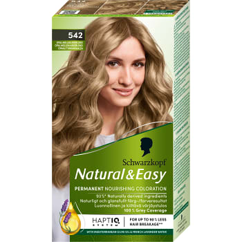 Hårfärg Natural &amp; Easy Opal Askblond 542 1-p Schwartzkopf