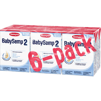 BabySemp 2 drickfärdig 6x200ml Semper