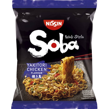 Soba Bag Yakitori Chicken 110g Nissin