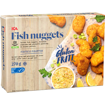 Fisknuggets glutenfria 270g ICA
