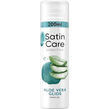 Rakgel SatinCare Sensitive Aloe Vera Glide 200ml Venus