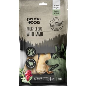 Tuggpinnar Rough Chews Lamm 2-p PrimaDog