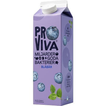 Fruktdryck Blåbär 1l Proviva