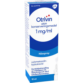 Otrivin Nässpray 1mg/ml 10ml