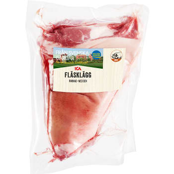 Fläsklägg med ben Rimmad ca 1,4kg ICA