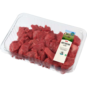 Grytbitar nöt ca 1kg ICA