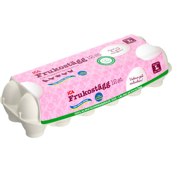 Frukostägg Frigående L 12-p ICA
