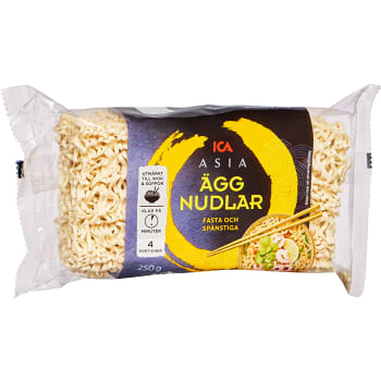 Äggnudlar 250g ICA Asia