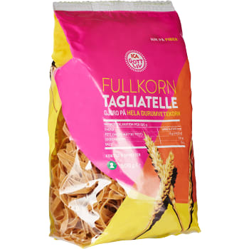 Fullkorn Tagliatelle 500g ICA Gott Liv