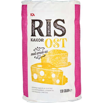 Riskakor Cheddarost 130g ICA
