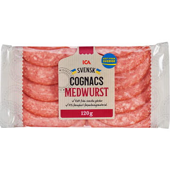 Cognacsmedwurst 120g ICA