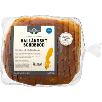 Halländskt Bondbröd 1kg ICA Selection