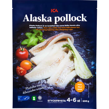 Alaska pollock 600g ICA