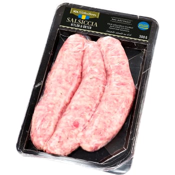 Salsiccia vitlök och örter 300g ICA Selection