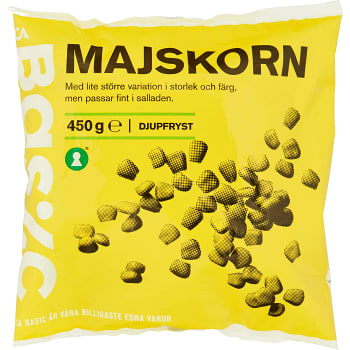 Majskorn Fryst 450g ICA Basic