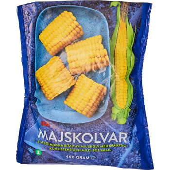 Majskolv i bit Fryst 400g ICA