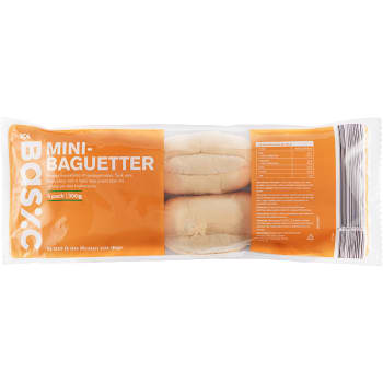 Minibaguetter 300g ICA Basic