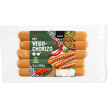 Vegokorv Chorizo 250g ICA
