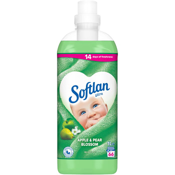 Sköljmedel Apple &amp; Pear Blossom 1l Softlan
