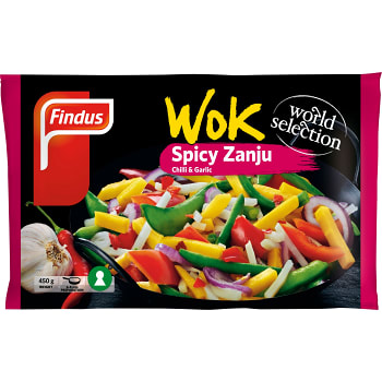 Wok Spicy zanju Fryst 450g Findus
