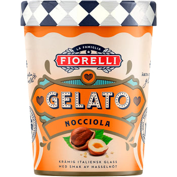 Gelato Hasselnöt 400g Fiorelli