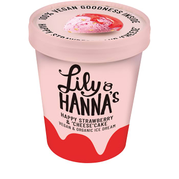 Happy Strawberry 'Cheese'cake 465ml Lily & Hanna's
