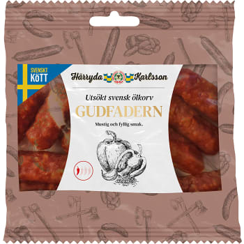 Ölkorv snacks Gudfadern 60g Härryda Karlsson