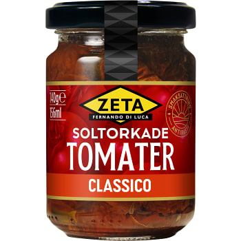 Soltorkade tomater Classico 140g Zeta