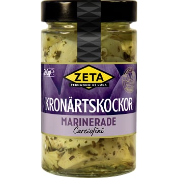 Kronärtskockor Marinerade 290g Zeta