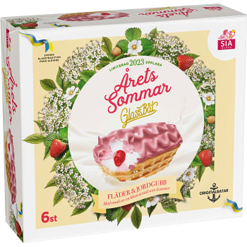 SommarGlassbåt 6 st SIA GLASS